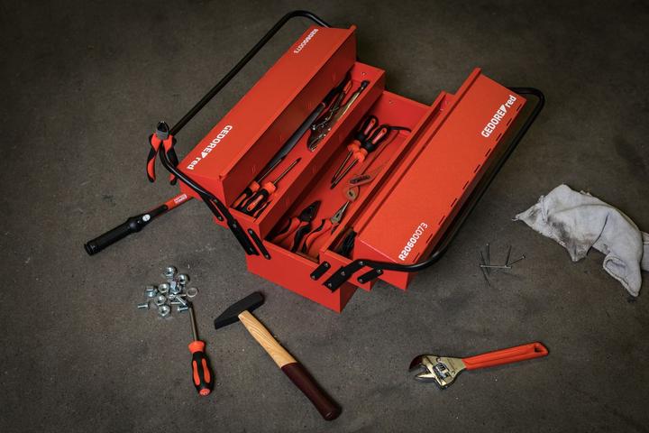 Actual product image Gedore Red Toolbox unassembled