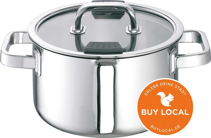 Schulte Ufer Wega Induction Compatible Non-Stick Specialty Pan with Lid