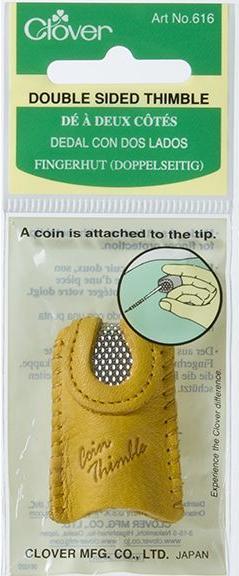 Actual product image Clover Thimble double-sided