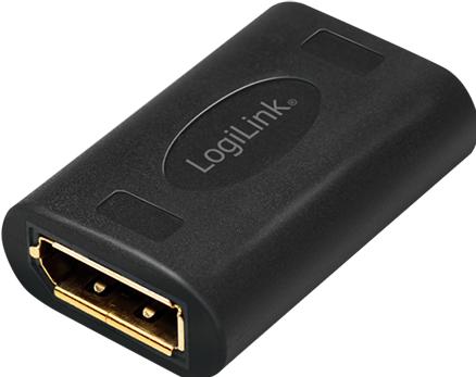Produktbild LogiLink DisplayPort Adapter, DP Kupplung (4.08 cm)