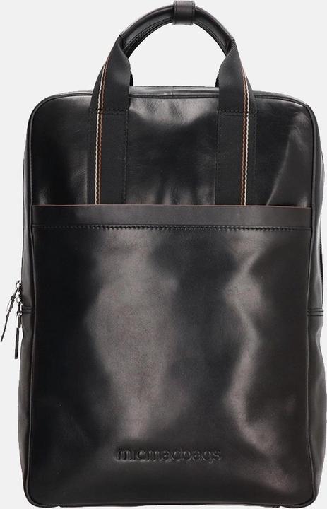 Image du produit Micmacbags Le Mans Heren LaptoptasRugzak Leer - Zwart