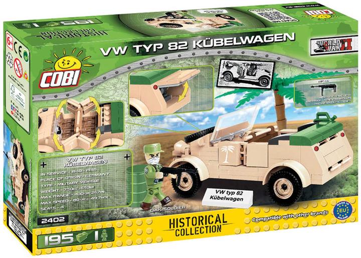 Actual product image Cobi VW Type 82 Kübelwagen