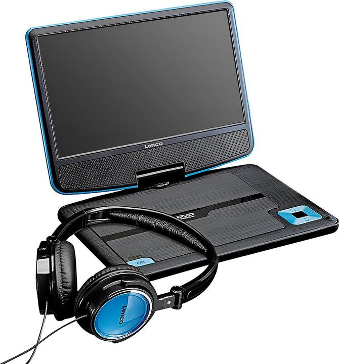 Actual product image Lenco Portable player DVP-910 (DVP910BLAU) (Portable DVD player)