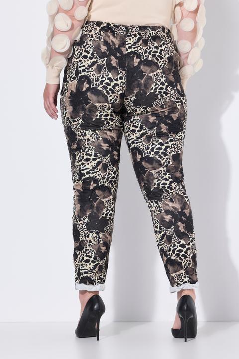 Produktbild Miamoda Hose, Joggpants, Crinkle, Blumen-Print (50)