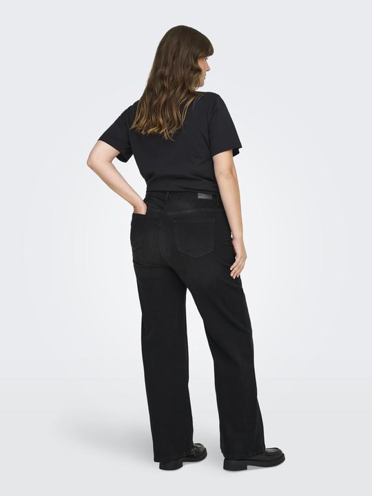 Actual product image Only CARWILLY HW WIDE JEANS CRO1099 (W46/L32)