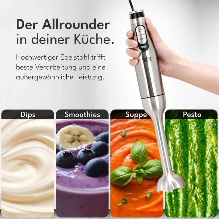 Produktbild Lebenlang Stabmixer mit Messbecher & Spritzschutz