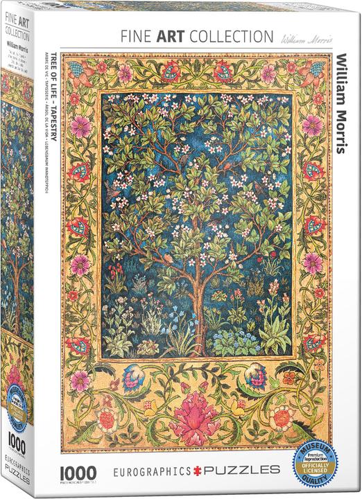 Eurographics Lebensbaum Wandteppich von William Morris (1000 Teile)