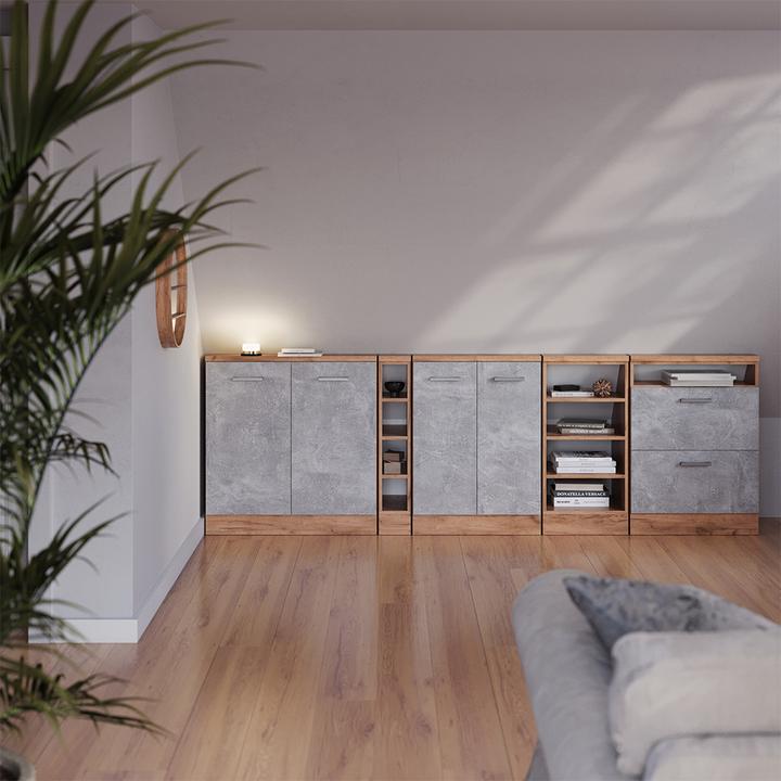Produktbild Vicco Küchenschrank für Dachschrägen R-Line (60 x 46 x 81.60 cm)