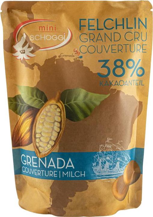 Actual product image Max Felchlin Couverture Grand Cru Grenada 38% (500 g)