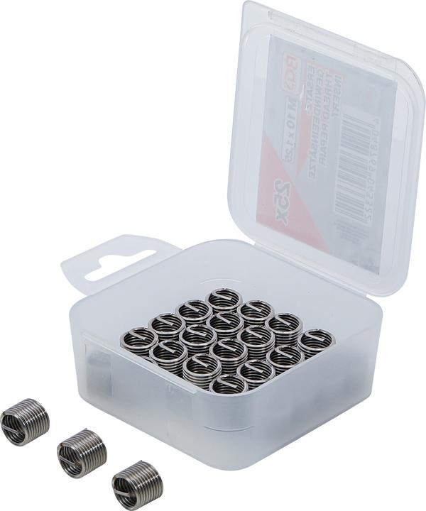Image du produit BGS Inserts taraudés M10 x 1,25 mm 25 pièces