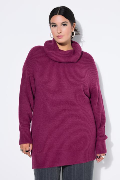 Produktbild Studio Untold Pullover, oversized, länger geschnitten, Rollkragen (42, 44)