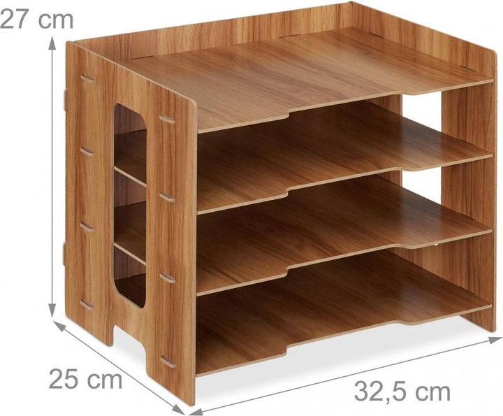 Image du produit Relaxdays Briefablage (A4)