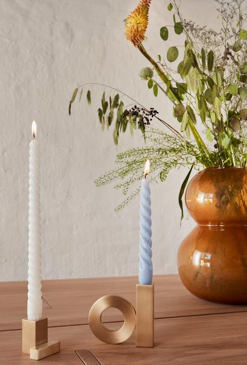 Produktbild OYOY Living Vase Lasi gross 30 cm, Bernstein (1 x, 33 x 26.5 x 27.5 cm)