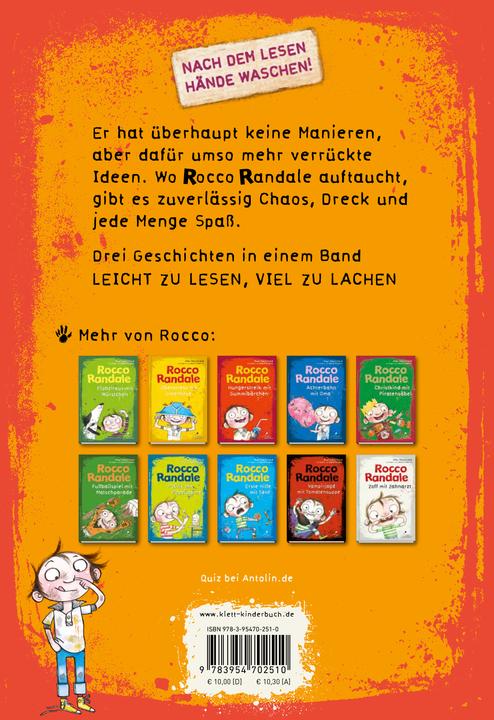 Produktbild Rocco Randale - Mädchenparty mit Wurm (Deutsch, Alan MacDonald, 2021)