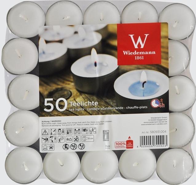 Produktbild Wiedemann Teelicht (50 Stk.)