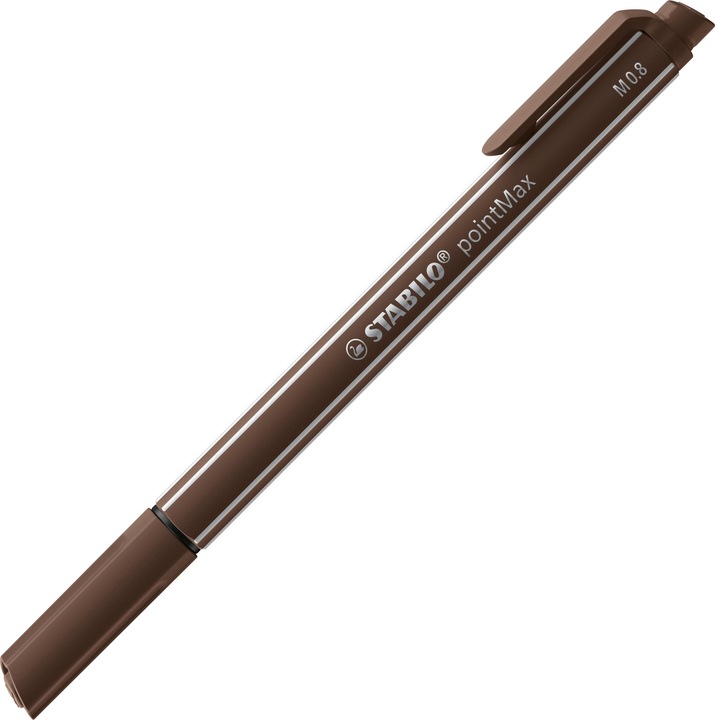 Produktbild STABILO pointMax Filzschreiber (Umbra, 1 x)
