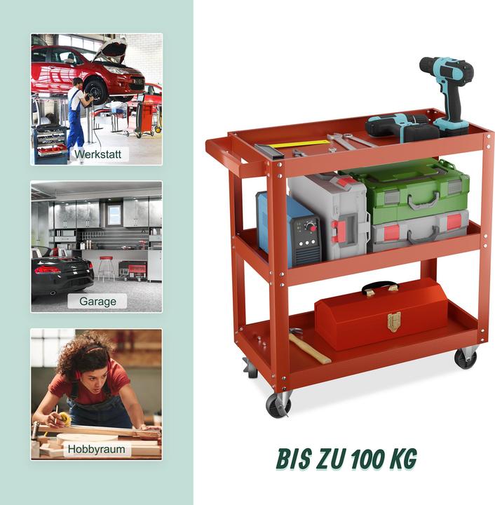 Actual product image Relaxdays Tool Trolley (1x)