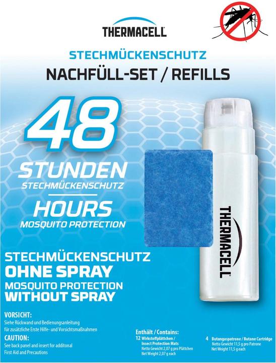 Actual product image Thermacell R-4 refill set 48 hours