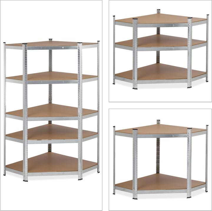 Image du produit Relaxdays Étagère d’angle