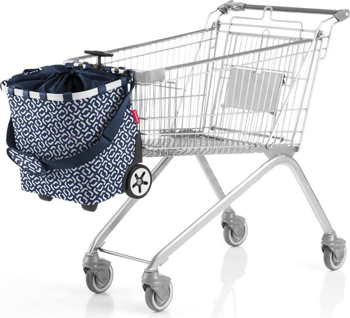 Produktbild reisenthel Einkaufstrolley Carrycruiser Signature Marineblau/Weiss