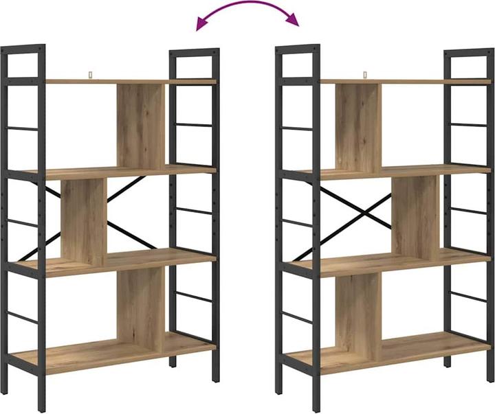 Immagine prodotto vidaXL Bücherregal (30 x 75 x 123.50 cm)