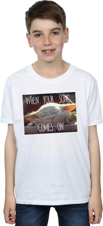 Produktbild Star Wars The Mandalorian The Child Song Meme TShirt Jungen (116)