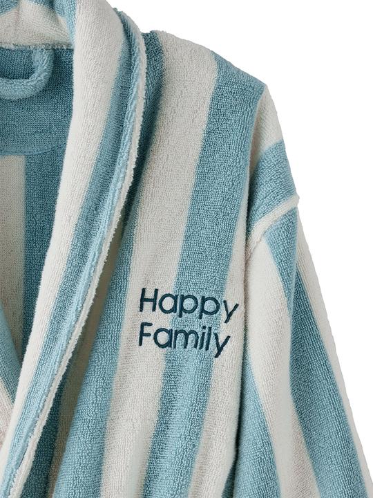 Produktbild Vertbaudet Damen/Herren Bademantel Capsule STRANDKORB, mit Recycling-Baumwolle (S, M)