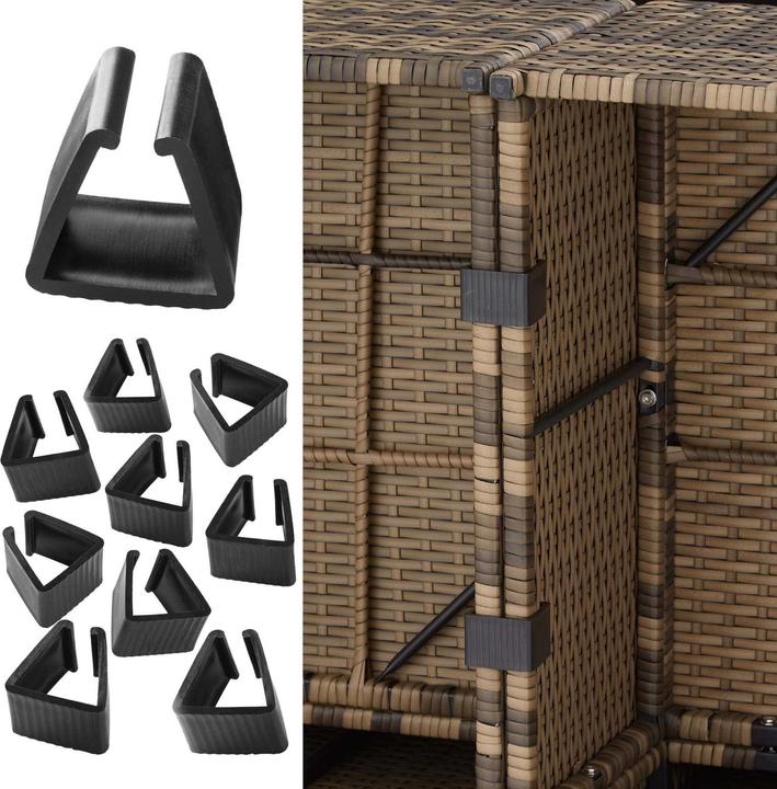 Produktbild tectake Rattan Lounge Verona