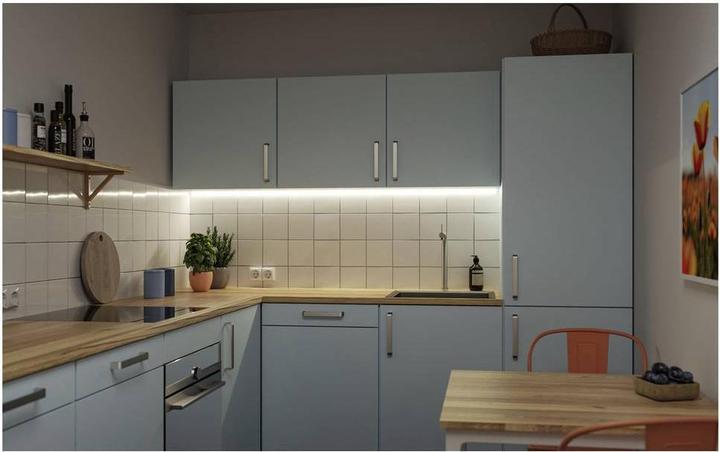 Actual product image Paulmann SimpLED Stripe Set Delta Tube (Warm white, 500 cm, Indoor)