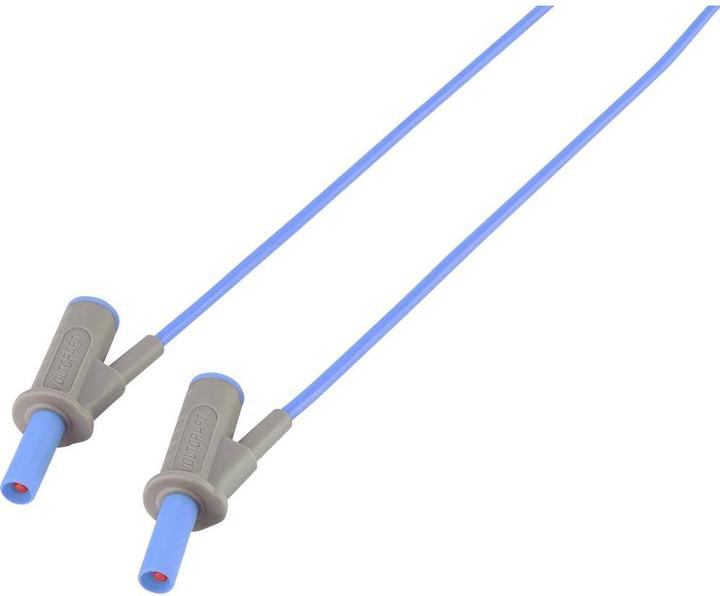 Actual product image Voltcraft Highly flexible test leads SET 0.5 m 1000 V, 600 V 10 A