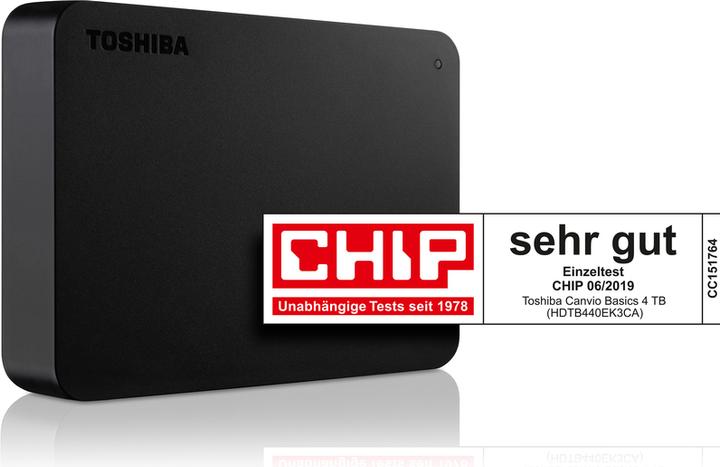 Actual product image Toshiba Canvio Basics (4 TB)