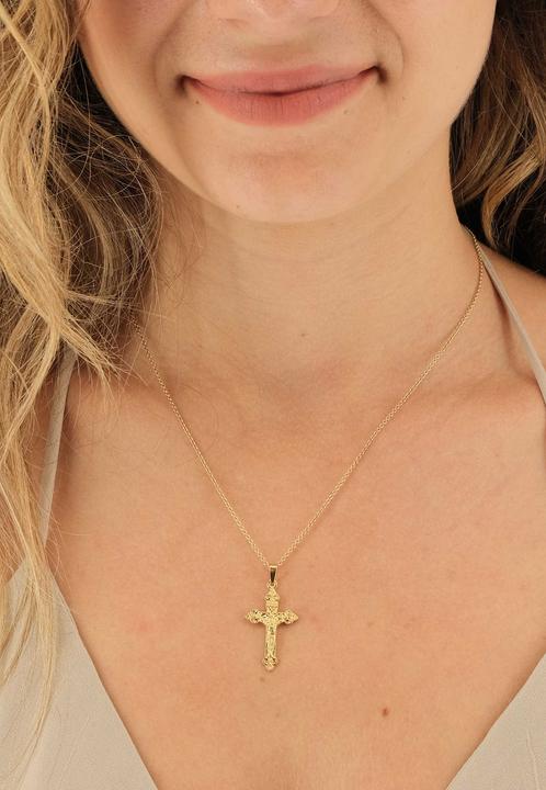 Image du produit Muau Croix (Or blanc, Or jaune, Or rose ou argent)