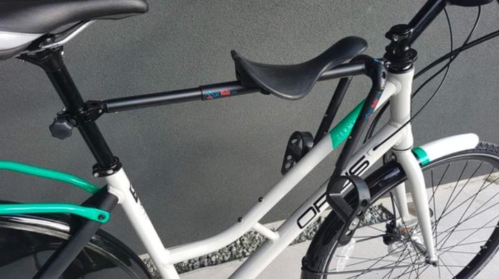 Actual product image Mac Ride Fahrradkindersitz (Head tube + stem, Seat tube)