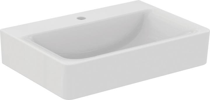 Actual product image Ideal Standard Connect Cube Wash basin 650mm E8106, without overflow (460 mm, 650 mm)
