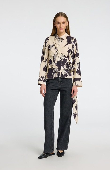 Image du produit Selected Femme Print Wickelbluse (38)