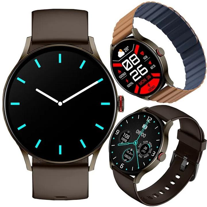 Actual product image NoName Smartwatch IMIKI TG1 Brown Android iOS