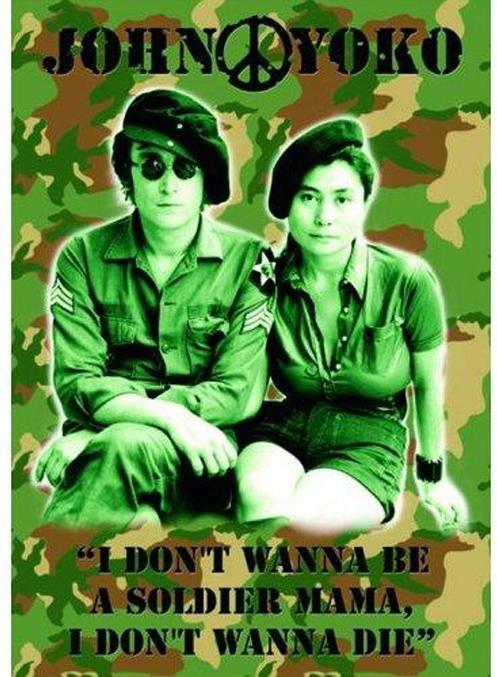 Actual product image John Lennon John & Yoko Postcard