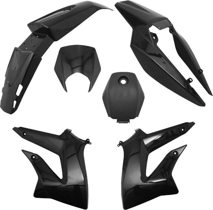 Produktbild P2R 6er-set karosserie verkleidung derbi 50 senda drd 2011
