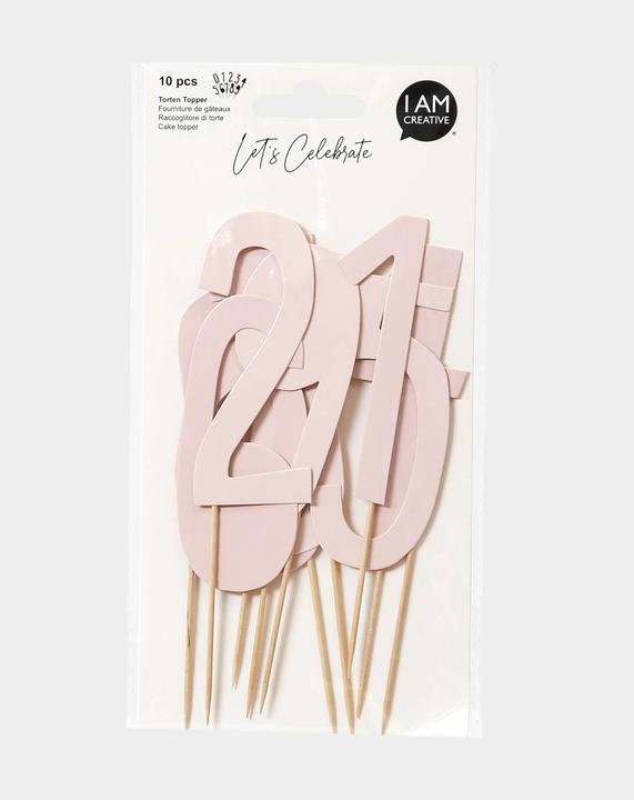 Actual product image I Am Creative Cake Topper (10 pcs.)