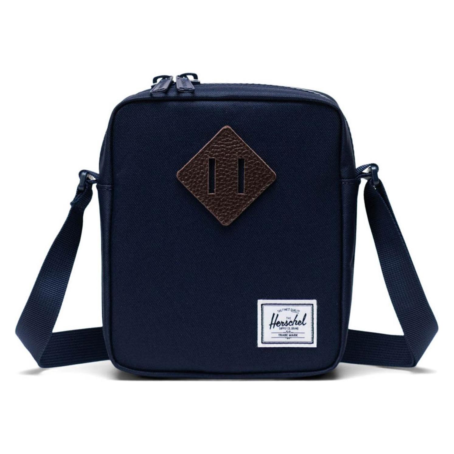 Herschel, Tasche, Heritage Crossbody Peacoat/Chicory Coffee, Blau, Braun