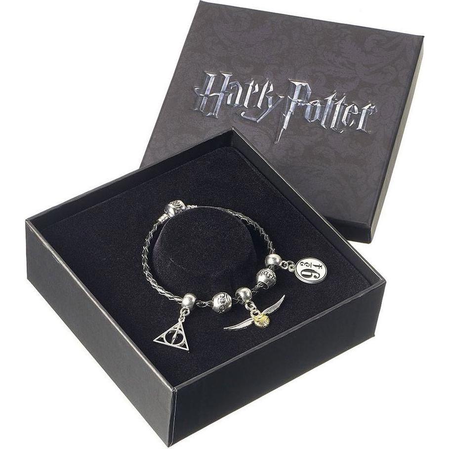 Thumbnail - Carat Shop, Armschmuck, Harry Potter: Schnatz / Heiligtümer / 9 3/4, (19 cm, Versilbert)