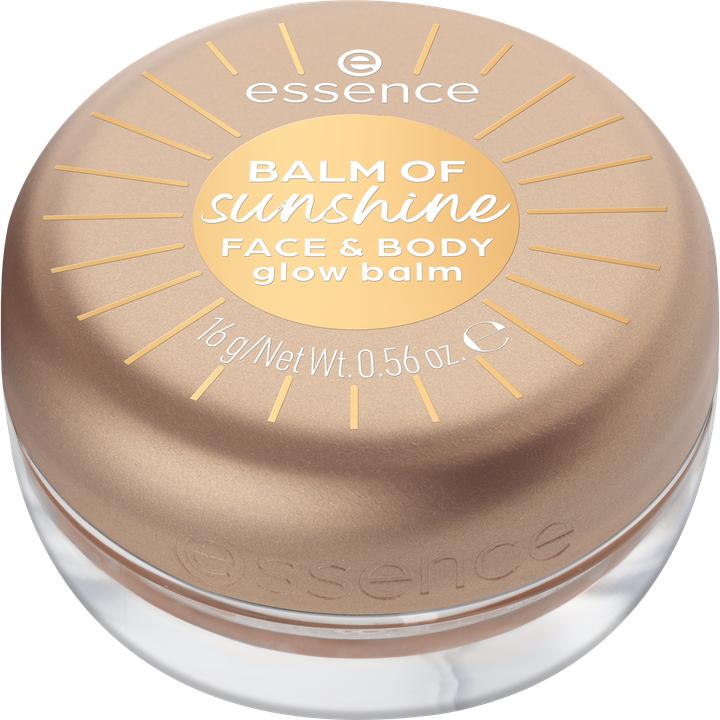 essence BALM OF sunshine FACE & BODY glow balm baume visage et corps (20, 20 Séduction du Soleil, Séduction du Soleil, Contour, Highlighter, 16 g)