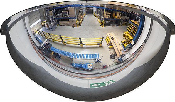 Immagine prodotto kaiserkraft Specchio panoramico (80 x 80 cm)