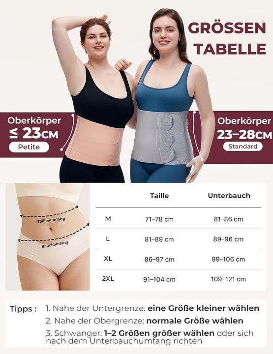 Actual product image Momcozy Ergowrap Bauchgurt für Kaiserschnitt-Rückbildung (XXL)