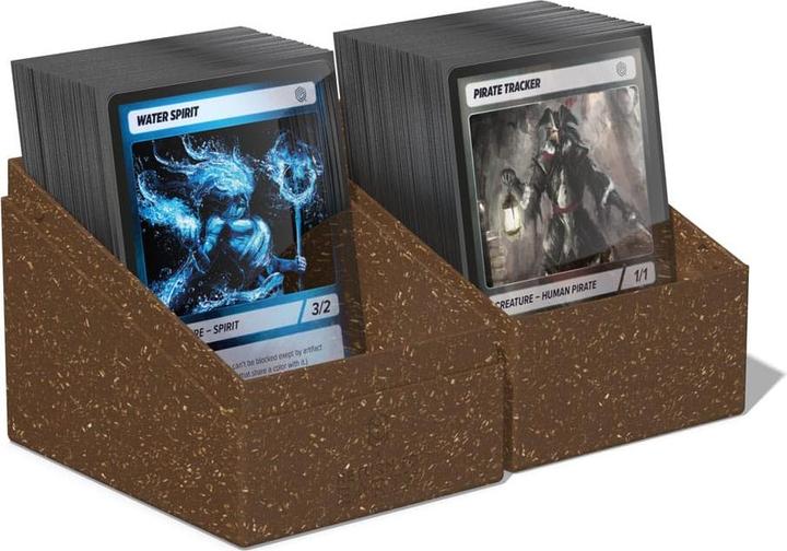 Actual product image Ultimate Guard Return To Earth Boulder Deck Case 133 taille standard Marron