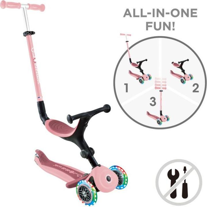 Actual product image Globber Go Up Active Lights tricycle