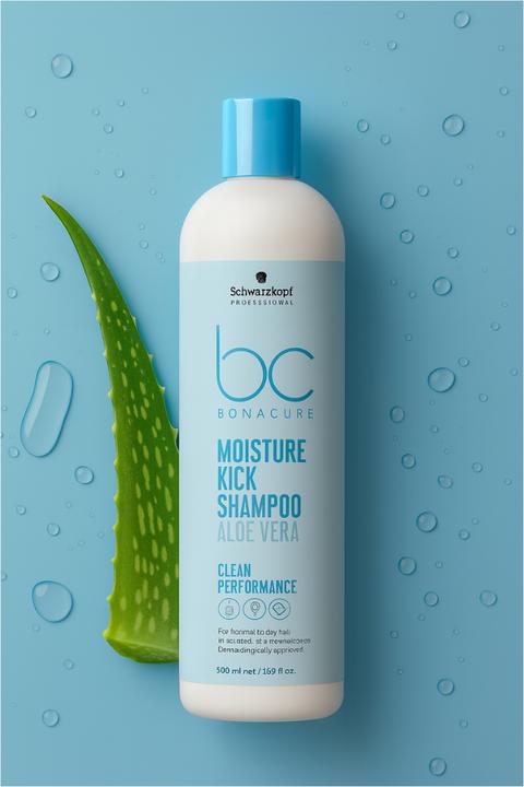 Produktbild Schwarzkopf Professional BC Moisture Kick Shampoo (500 ml, Flüssiges Shampoo)