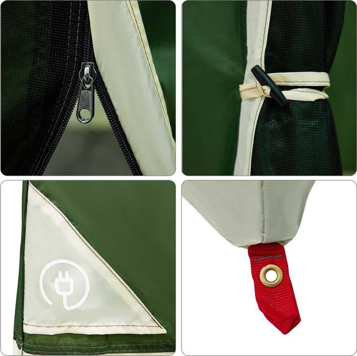 Produktbild vidaXL Campingzelt (15.65 kg)