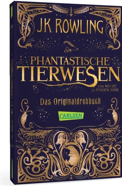 Produktbild Phantastische Tierwesen und wo sie zu finden sind: Das Originaldrehbuch (Deutsch, J.K. Rowling, 2018)