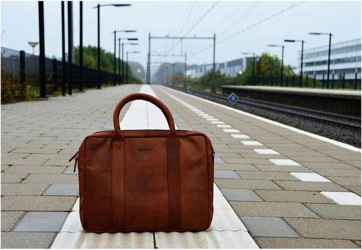 Immagine prodotto DSTRCT Laptoptas / Werktas - Dames - 15.6 inch - Leer - Main Street - Cognac (15.60")
